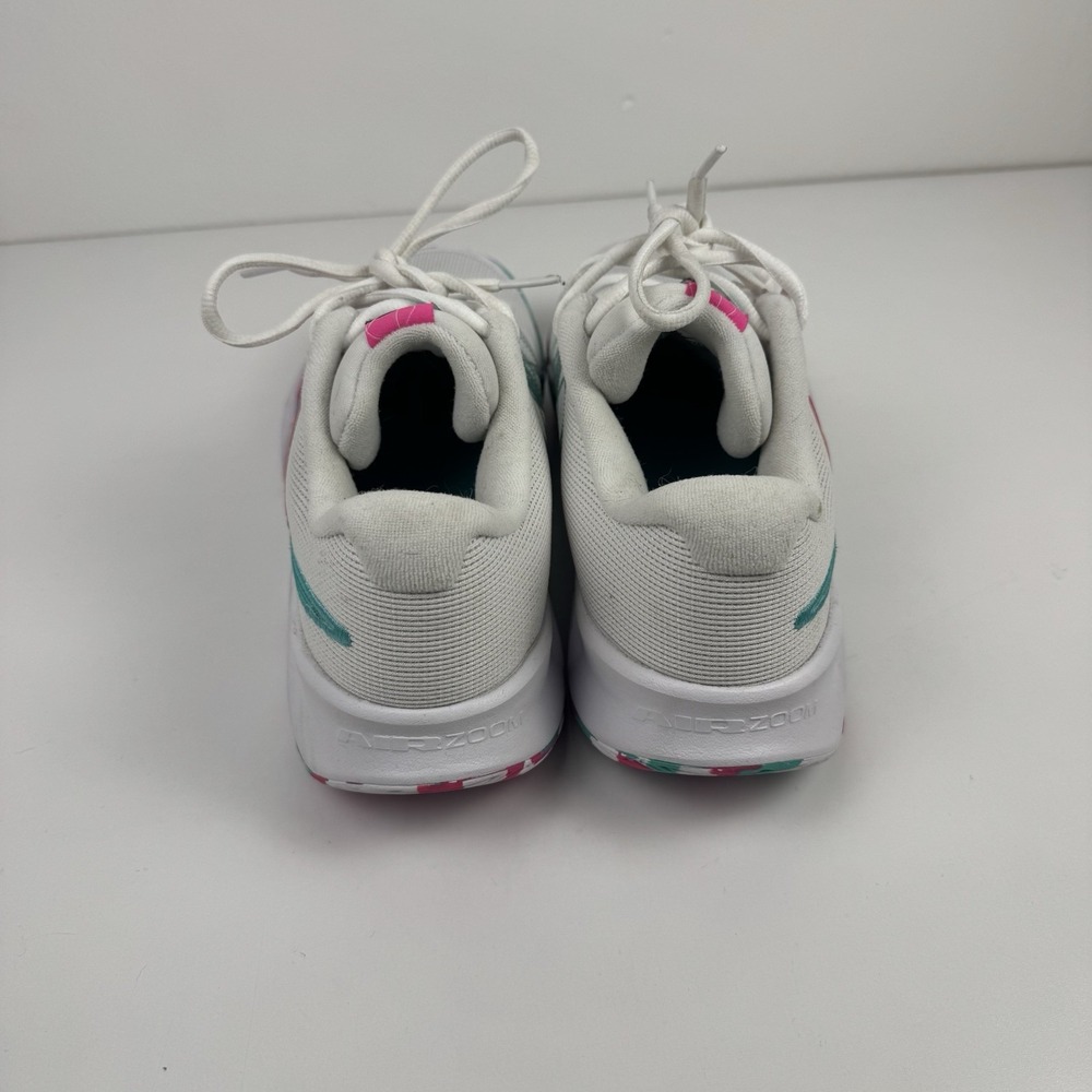 Nike Zoom Challenge Womens 12 Pickleball Court Shoe White Pink Retro FQ4155-101 - Picture 5 of 11